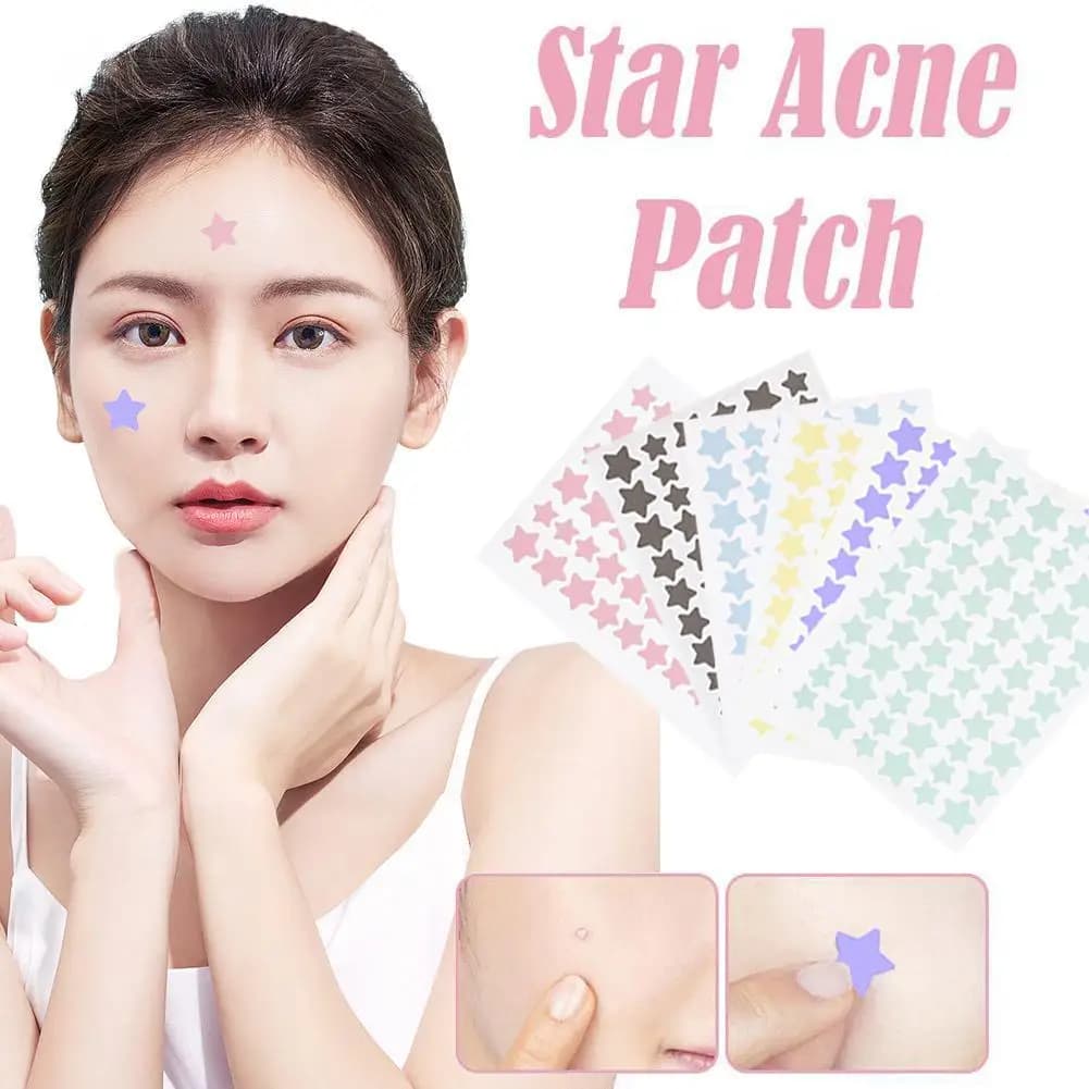 60 Patchs Anti-Boutons Colorés Invisibles – Élimine les Imperfections – Soin Réparateur Invisible pour le Visage et la Peau