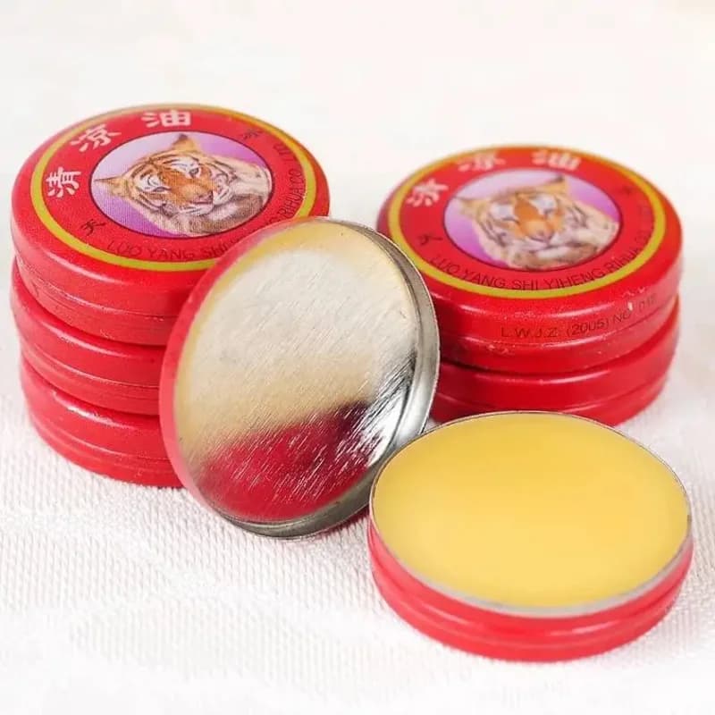 Baume du Tigre Naturel Rafraîchissant d'Été (3-20 pièces) – Huile Essentielle Solide Parfumée et Revitalisante