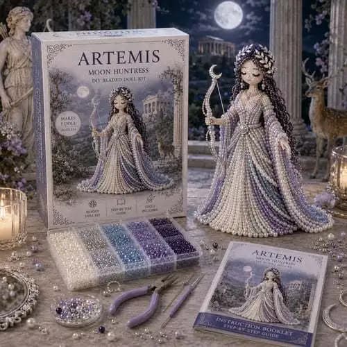 Kit de création de bijoux faits main « Déesse perlée » pour adultes