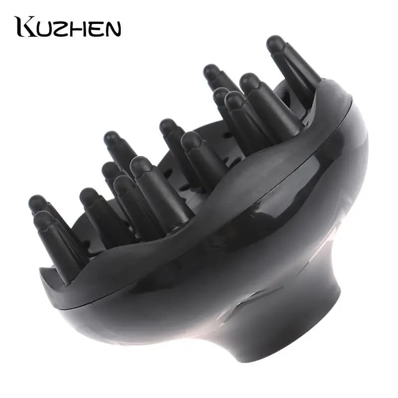 Diffuseur de cheveux professionnel, outil de coiffure universel, souffleur de coiffure, sèche-cheveux à boucles, salon de coiffure, noir, 1PC