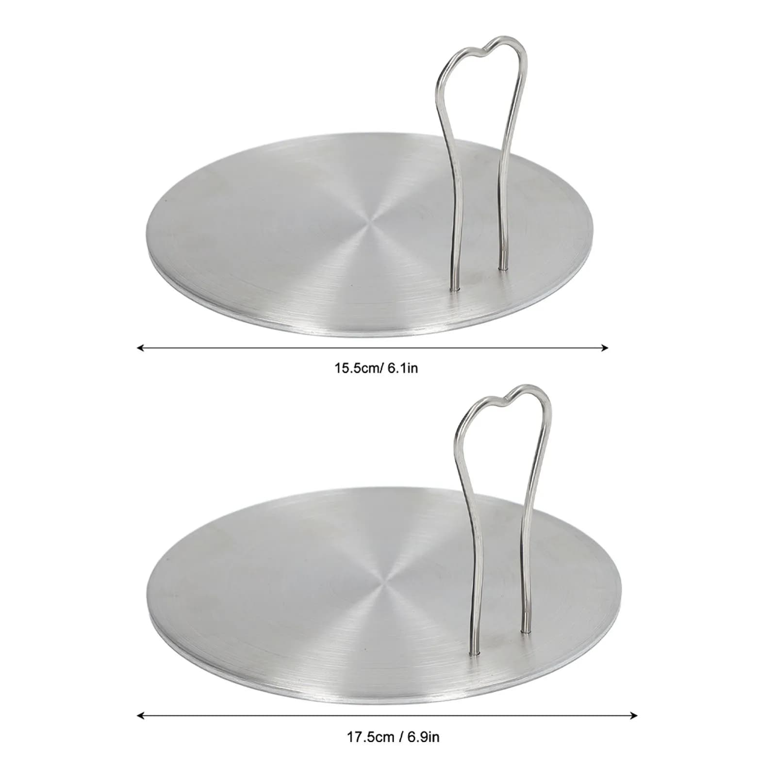 Plaque de cuisson diffuseur de chaleur avec poignée sûre et pratique