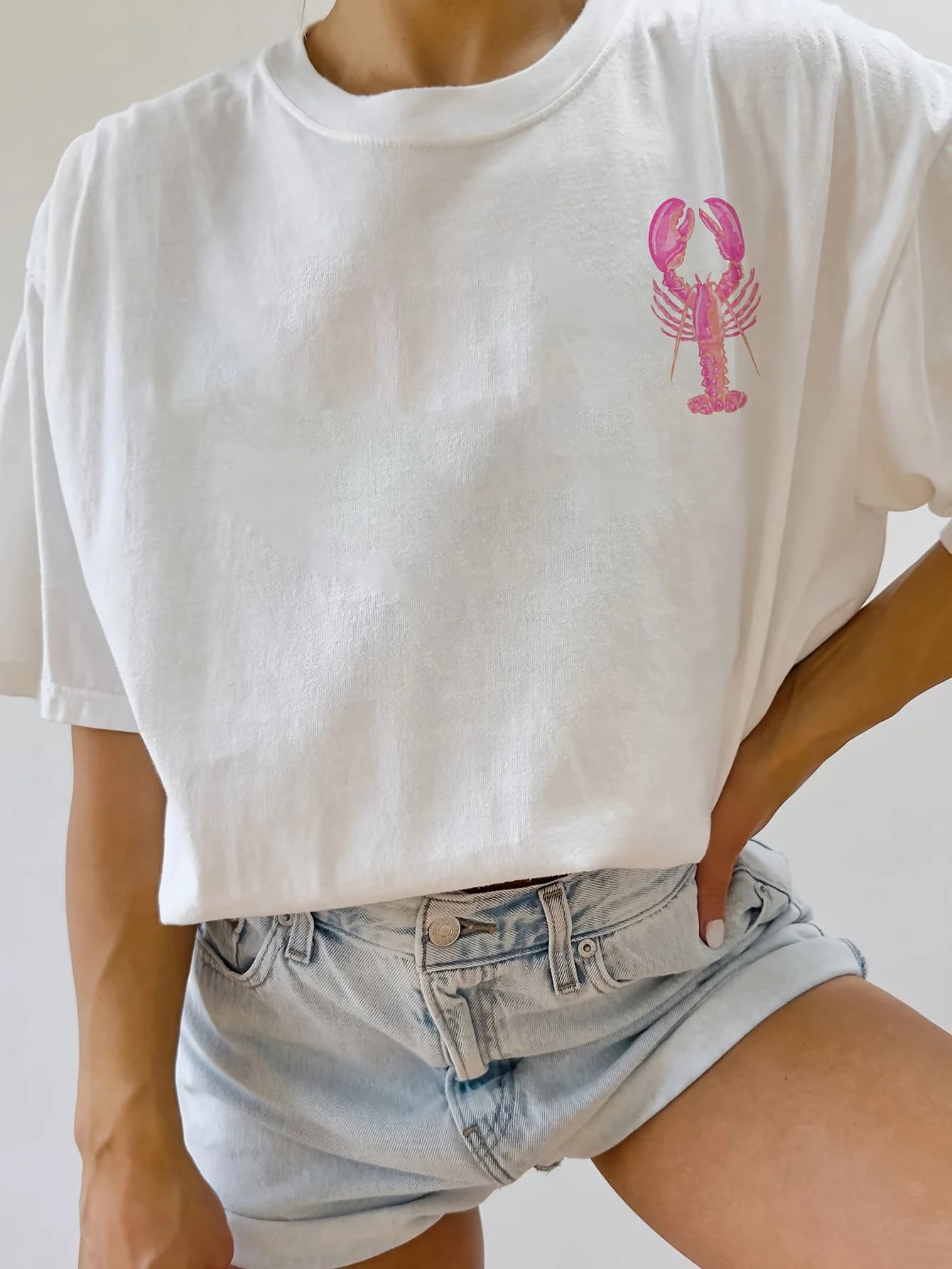 T-shirt à manches courtes pour femmes