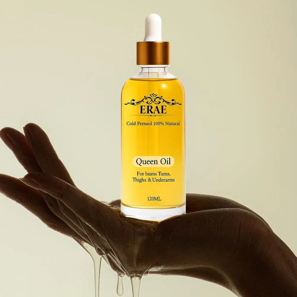 Huile corporelle ERAE hydratante en profondeur 120ml, riche en huiles essentielles végétales naturelles, raffermit, restaure l'élasticité de la peau, nourrissante pour le corps