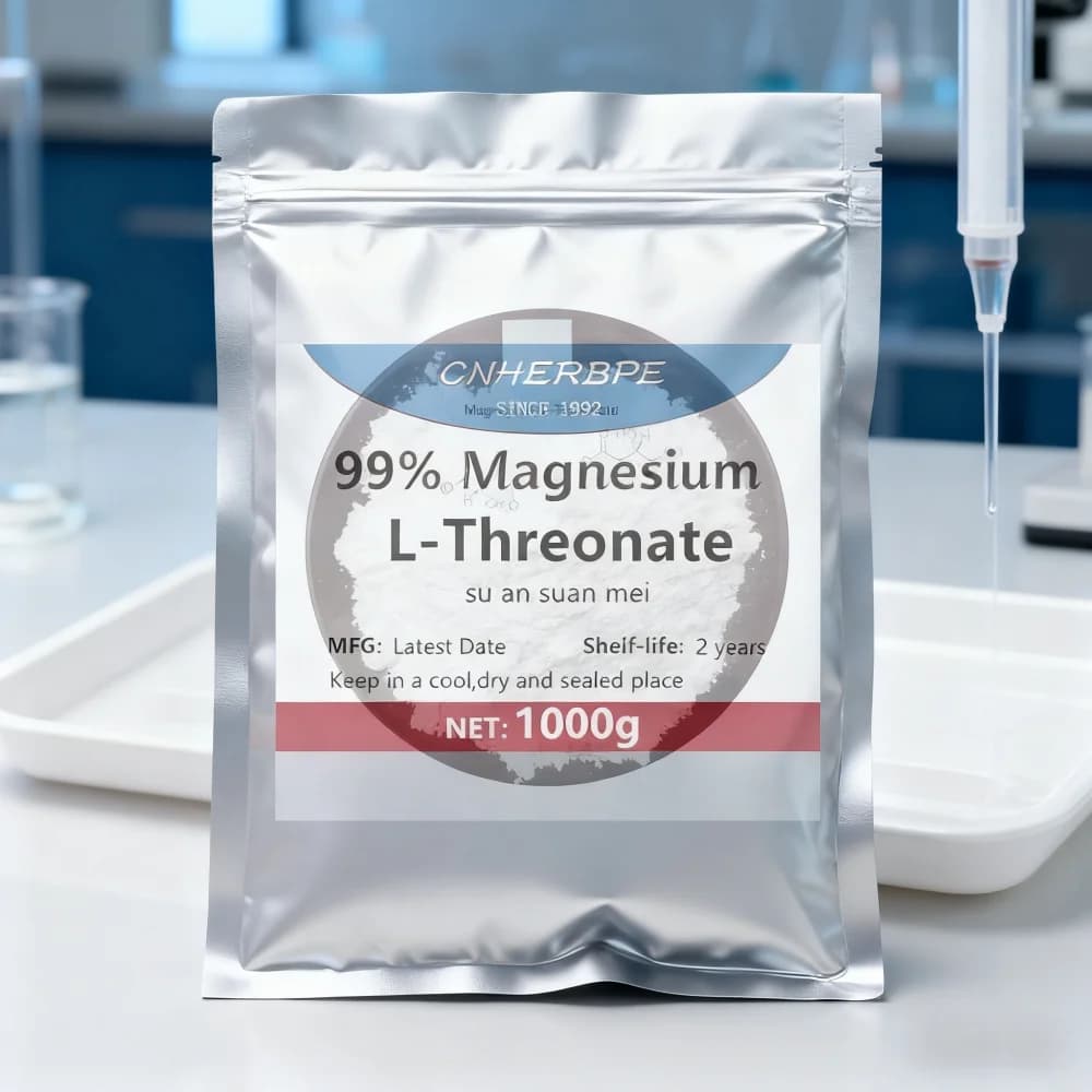 AliExpress mondial officiel désigné vente directe produit supérieur 99% magnésium L-Threonate emballage personnalisé livraison rapide