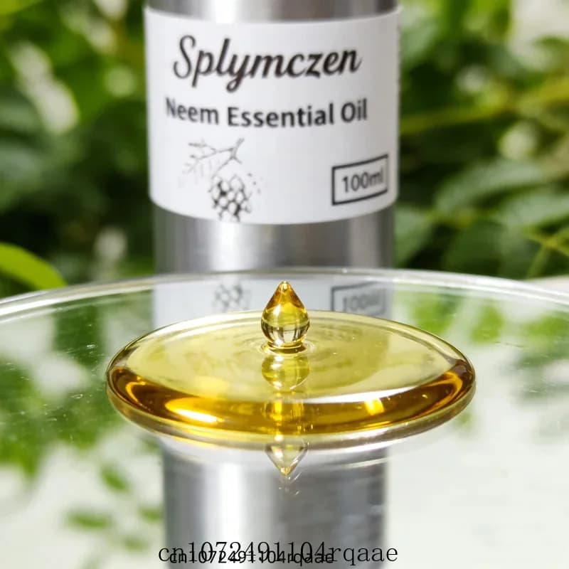 Huile Essentielle Biologique d'Armoise, de Neem, de Lotus Bleu et d'Oud |   Diffuseur de parfum d'ambiance pour la maison, méditation, yoga, aromathérapie sacrée, huile essentielle