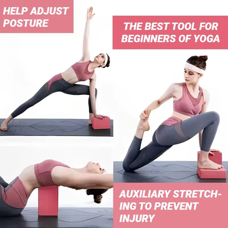 Blocs de Yoga, brique en mousse pour gymnastique, Pilates, exercice d'entraînement, Fitness, traversin, coussin d'étirement, façonnage du corps, Cubes de construction