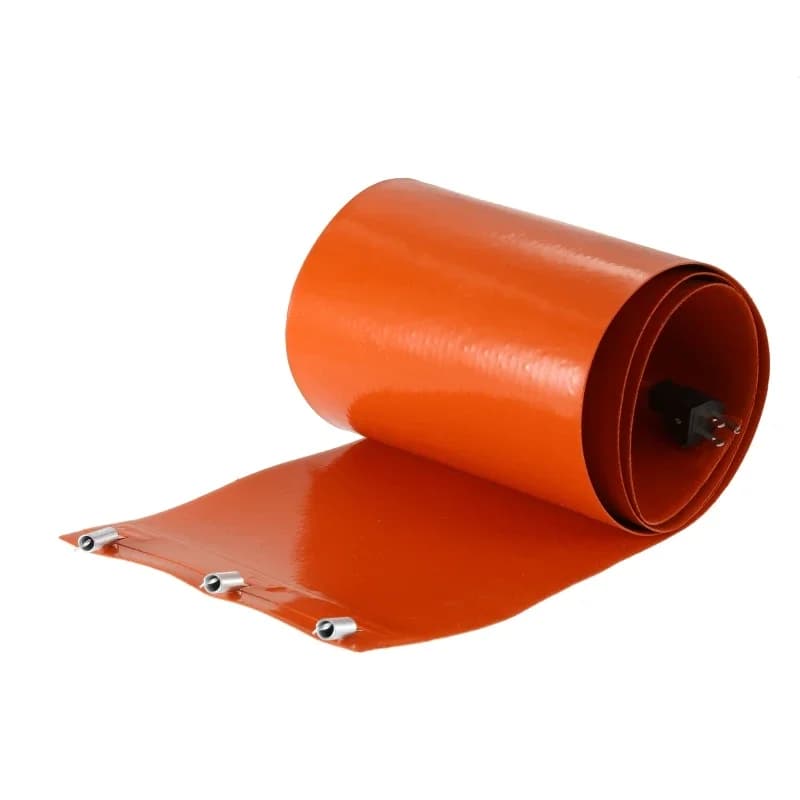Ceinture chauffante électrique en caoutchouc de silicone, baril en métal, bouton de chauffage de baril précieux de gaz, contrôle de la température, 200L, bricolage