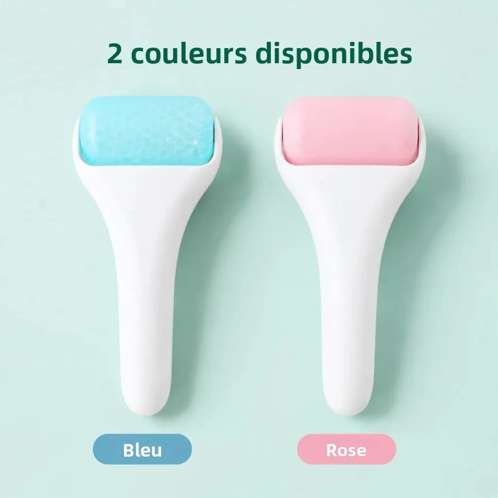 Rouleau de massage facial et oculaire rafraîchissant pour réduire les gonflements, resserrer les pores et soin de la peau par cryothérapie