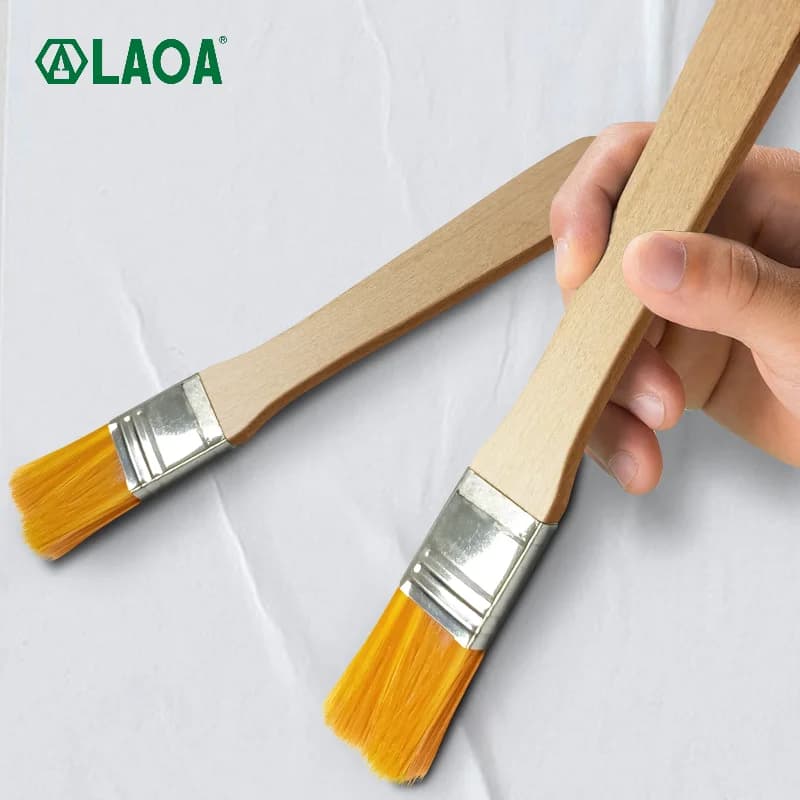 Pinceau de peinture en nylon pour livres, planche, huile, dépoussiérage