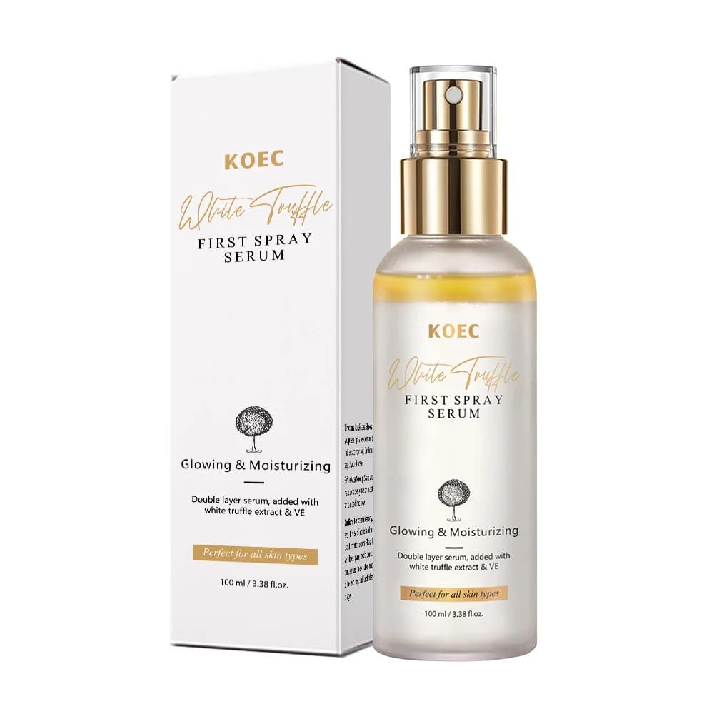 Sérum Visage Éclatant au Spray à l'Extrait de Truffe Blanche Coréenne