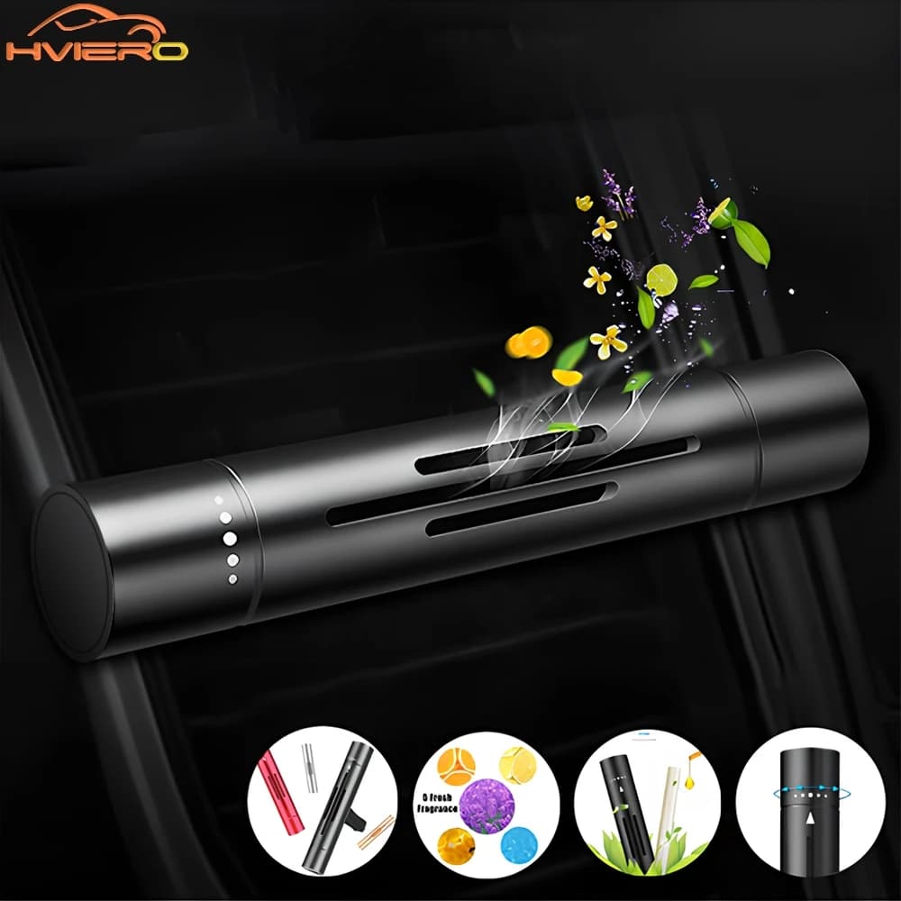 Désodorisant odeur évent de voiture parfum arôme accessoire intérieur automobile style personnalisé supprimer les odeurs arôme choix de couleurs multiples