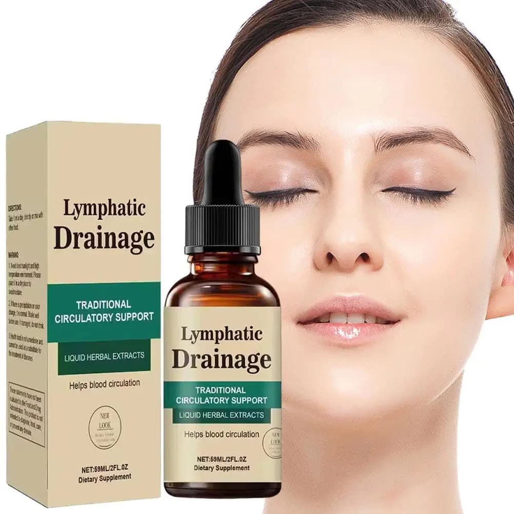 Gouttes de drainage lymphatique bio
