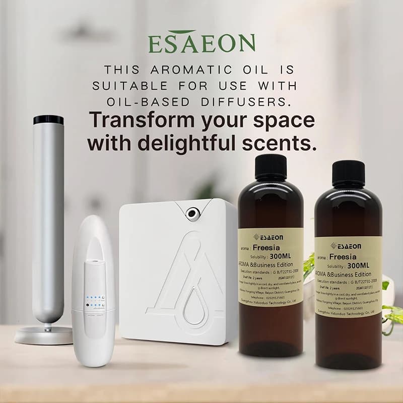 De ESAEON huile essentielle diffuseur de parfum recharge d'huile 300ml Non alcool adapté au diffuseur électrique parfum Floral frais