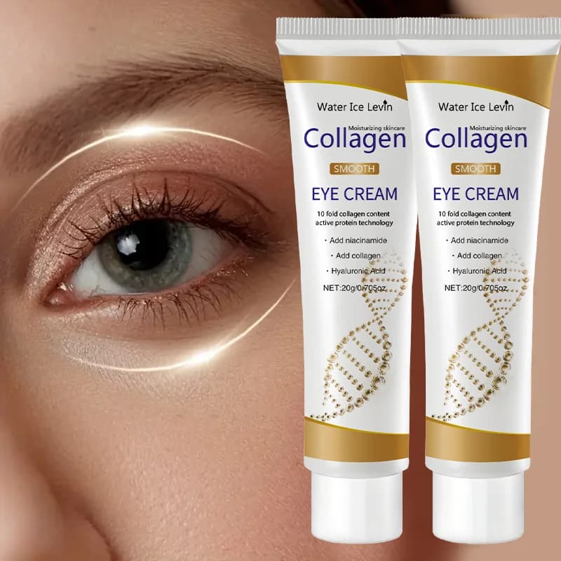 Crème pour les yeux au collagène avec Niacinamide et acide hyaluronique