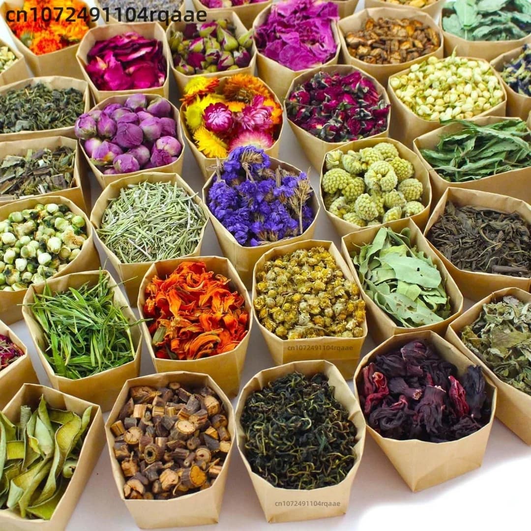 Kit de fleurs d'aromathérapie, 10/20/30 Types, pour parfum de maison, fleurs sèches naturelles pour mélange de diffuseur de roseaux, décor parfumé DIY