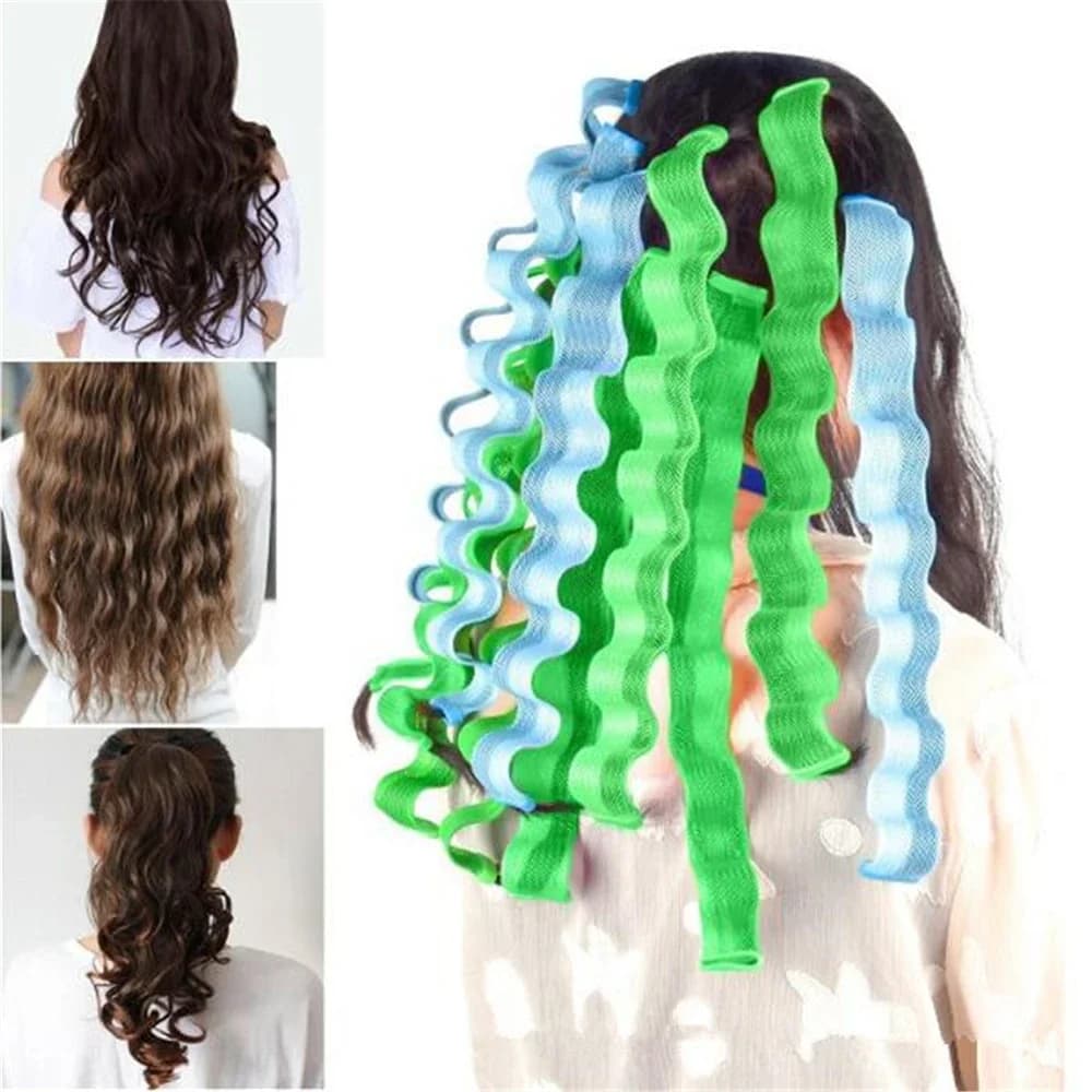 Bigoudis sans chaleur pour cheveux