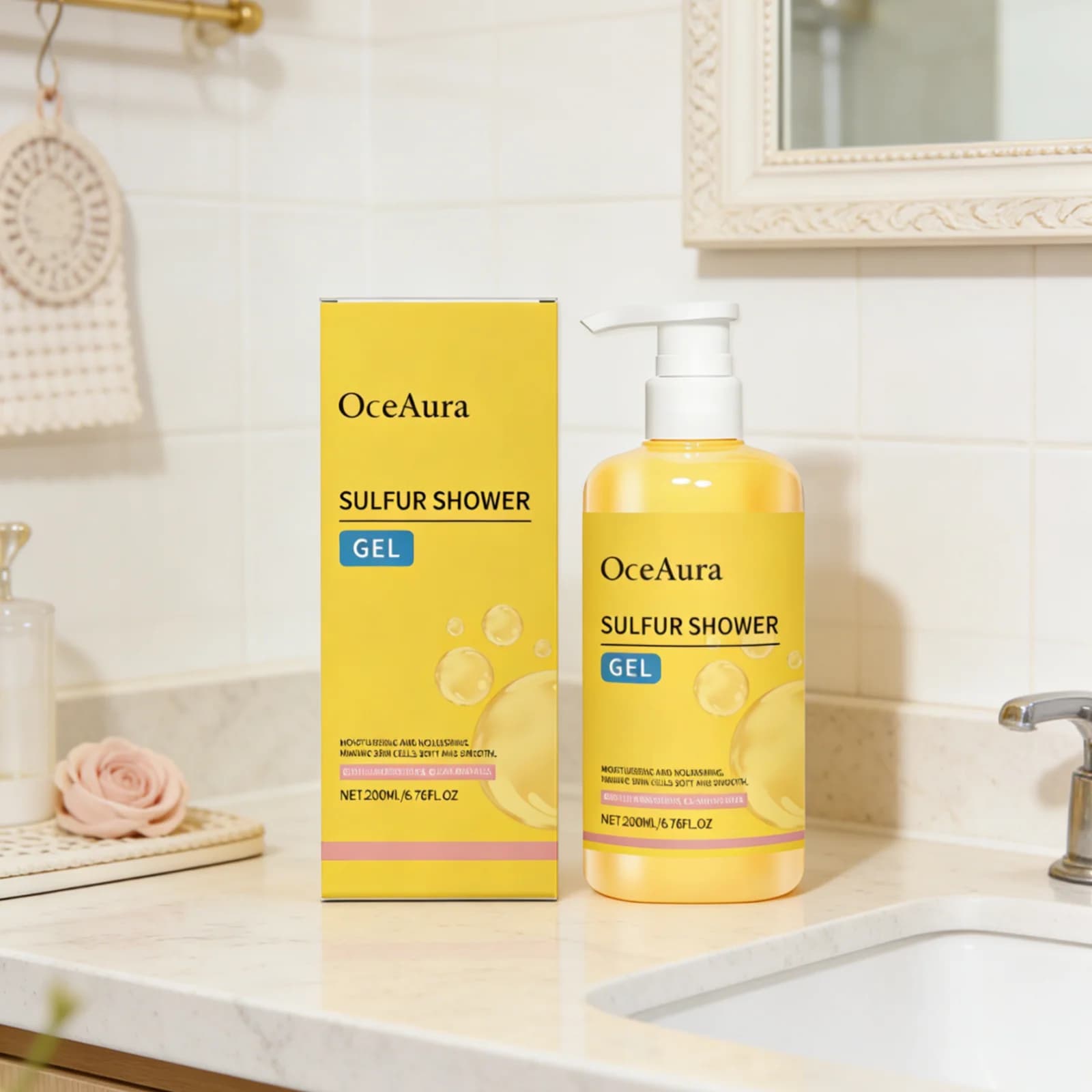Gel douche au soufre OceAura
