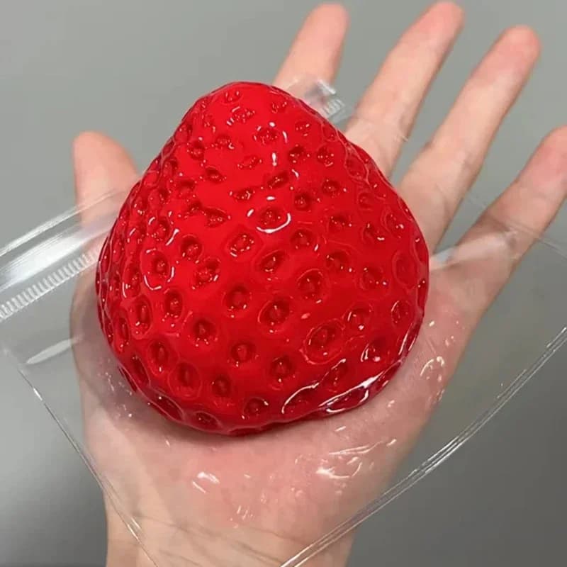 Jouet à presser Squishy Grande Fraise