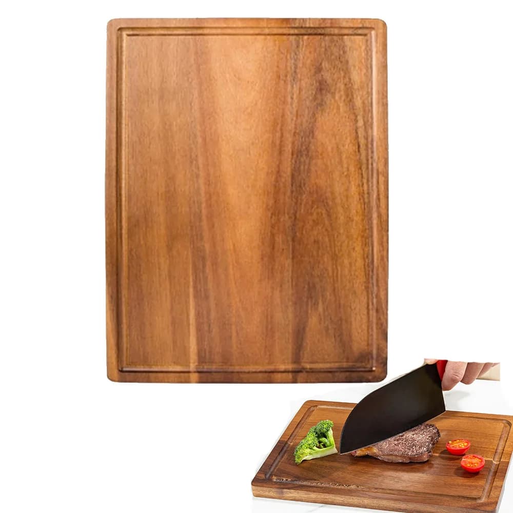 Planches à découper le bois planche à charcuterie en bois Double face viande légumes planches Pizza pain servant planche accessoires de cuisine
