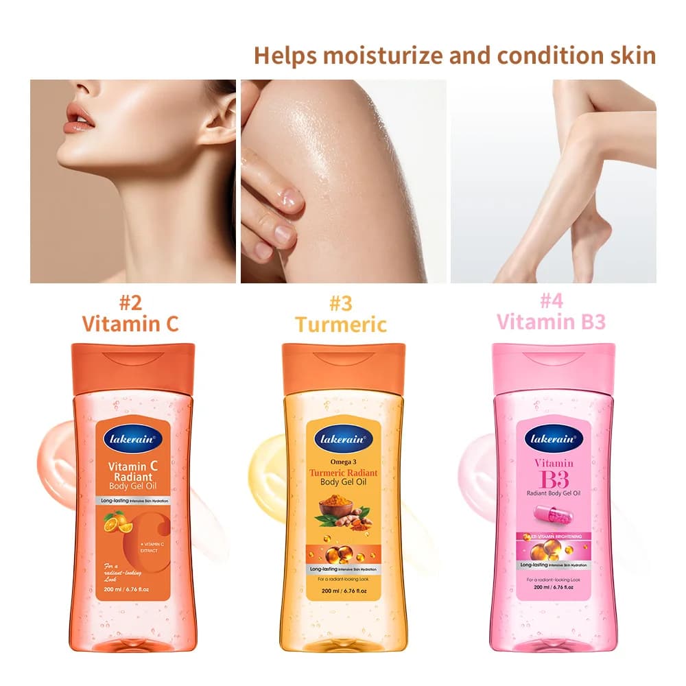 Huile Corporelle Éclat au Curcuma 200ml