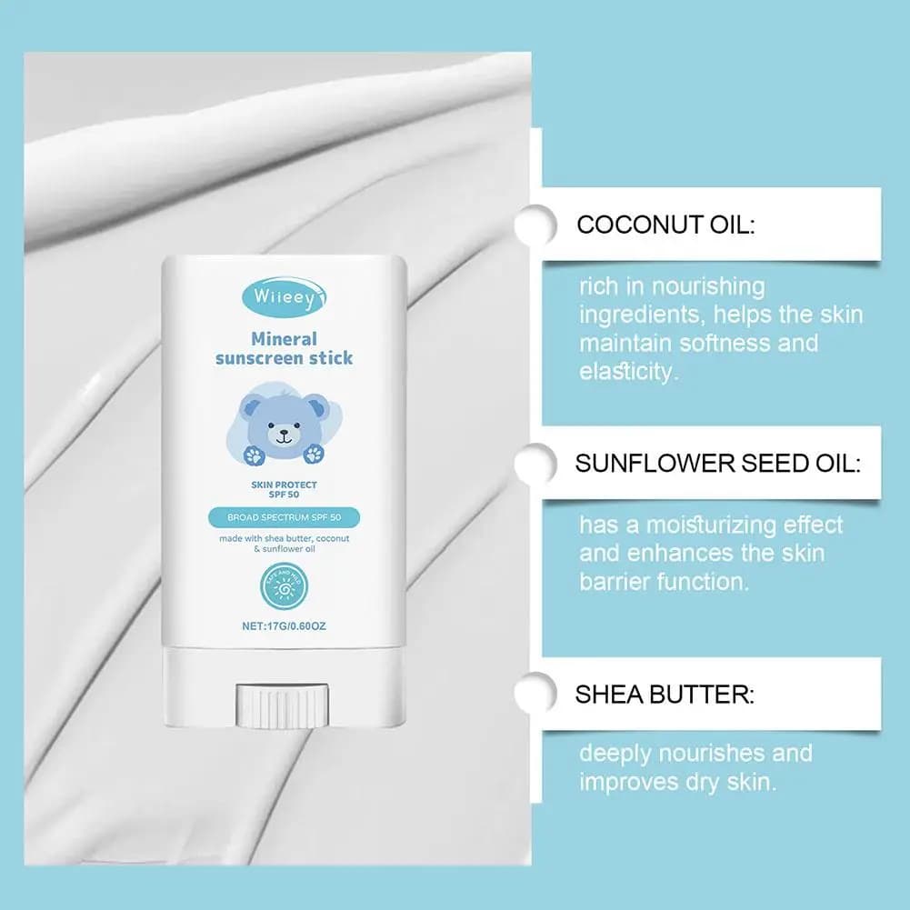 Protection solaire rafraîchissante sans huile pour enfants, soin hydratant pour la peau à base de plantes, essence hydratante, imperméable, Natu U5I4