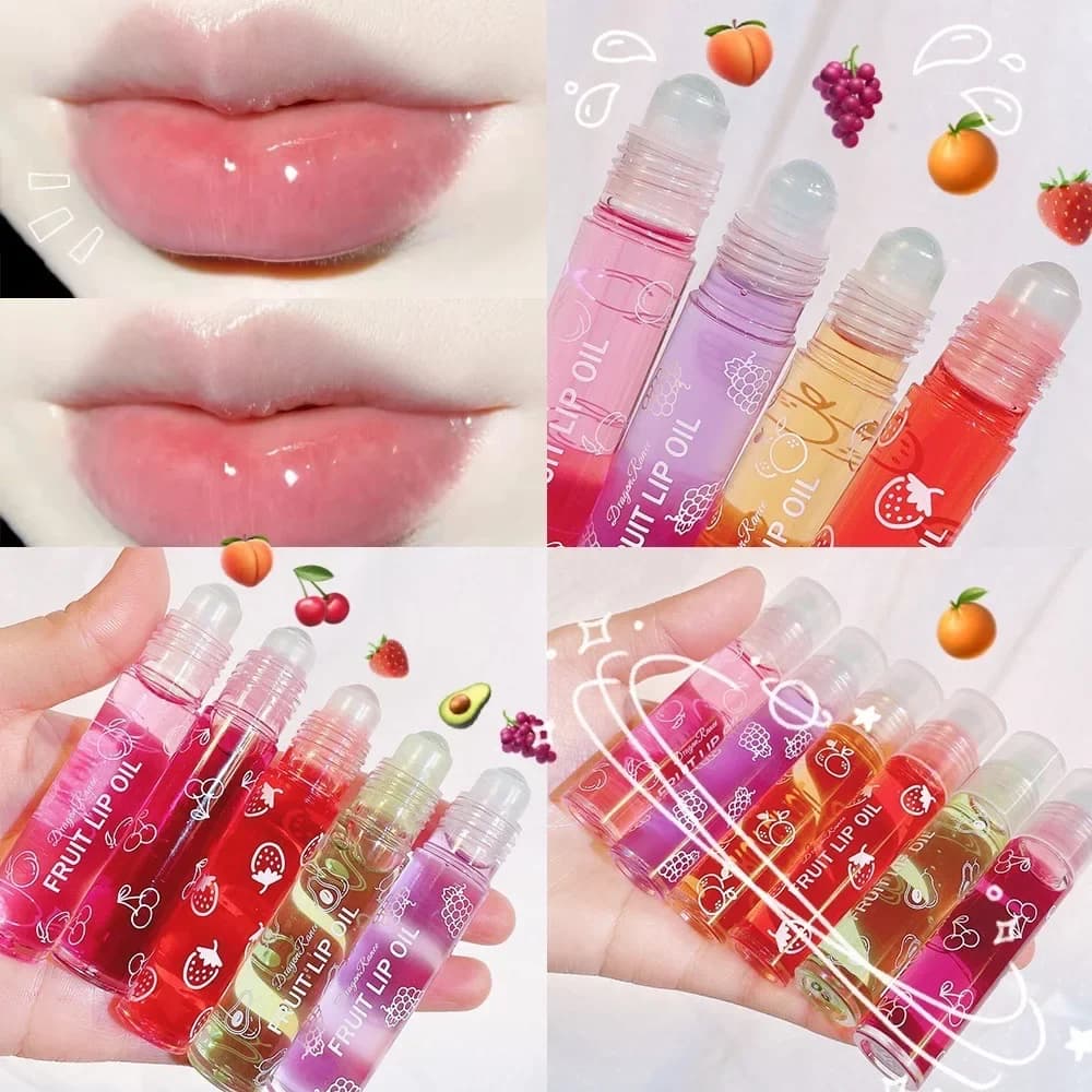 Rouge à lèvres hydratant liquide, boule hydratante, huile nutritive, incolore, clair, fruits, avocat, brillant à lèvres, beauté coréenne vitrée
