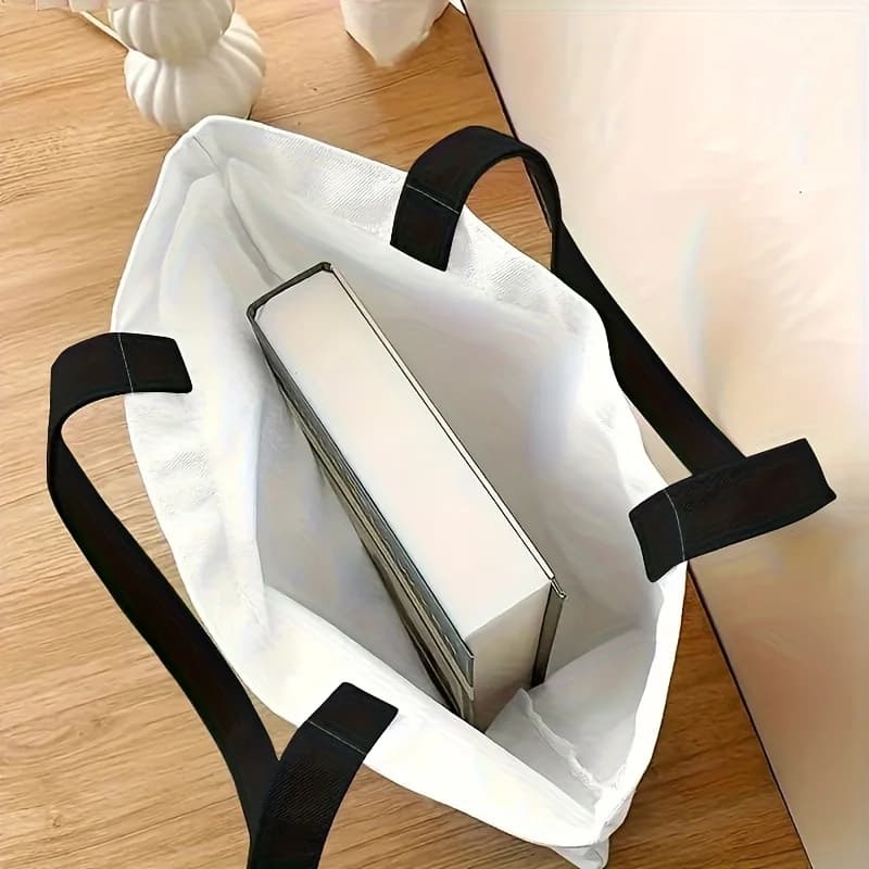 Sac fourre-tout avec illustration de canette de sardine