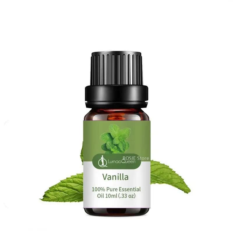 Huile essentielle de bougie d'aromathérapie, saveur de fruits naturels, huile essentielle végétale, bougie de Regina faite à la main, essence de vanille, 10ml