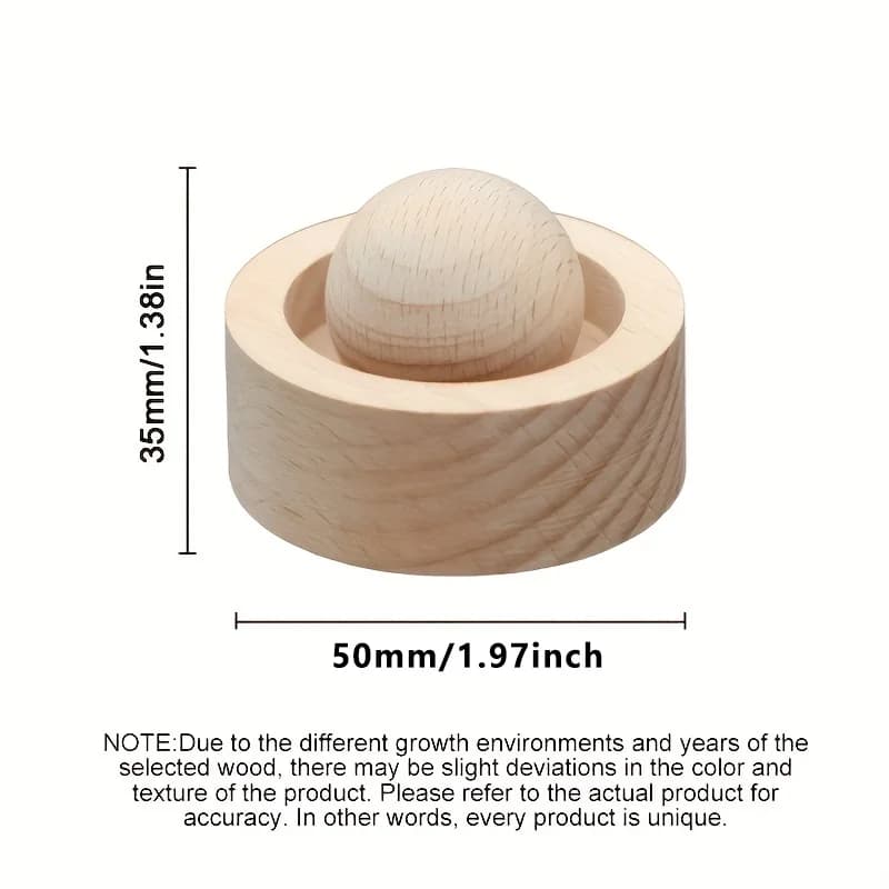 Diffuseur d'huiles essentielles pour voiture et maison - Fabriqué en bois, mini diffuseur de parfum naturel mignon, adapté à la chambre à coucher, au salon, à la salle de bain