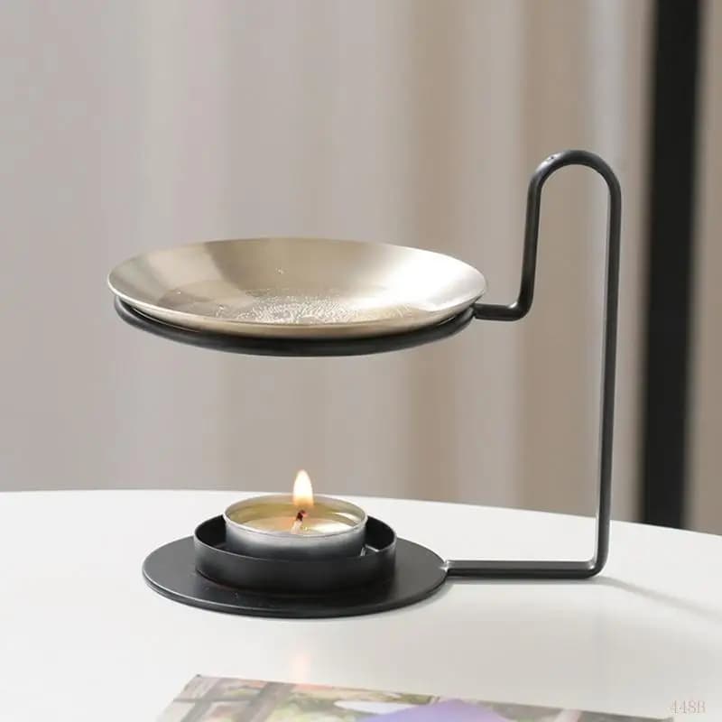 448B brûleurs cire fondue, brûleurs d'huiles essentielles, brûleurs d'huile, chauffe-cire, support d'aromathérapie, diffuseur