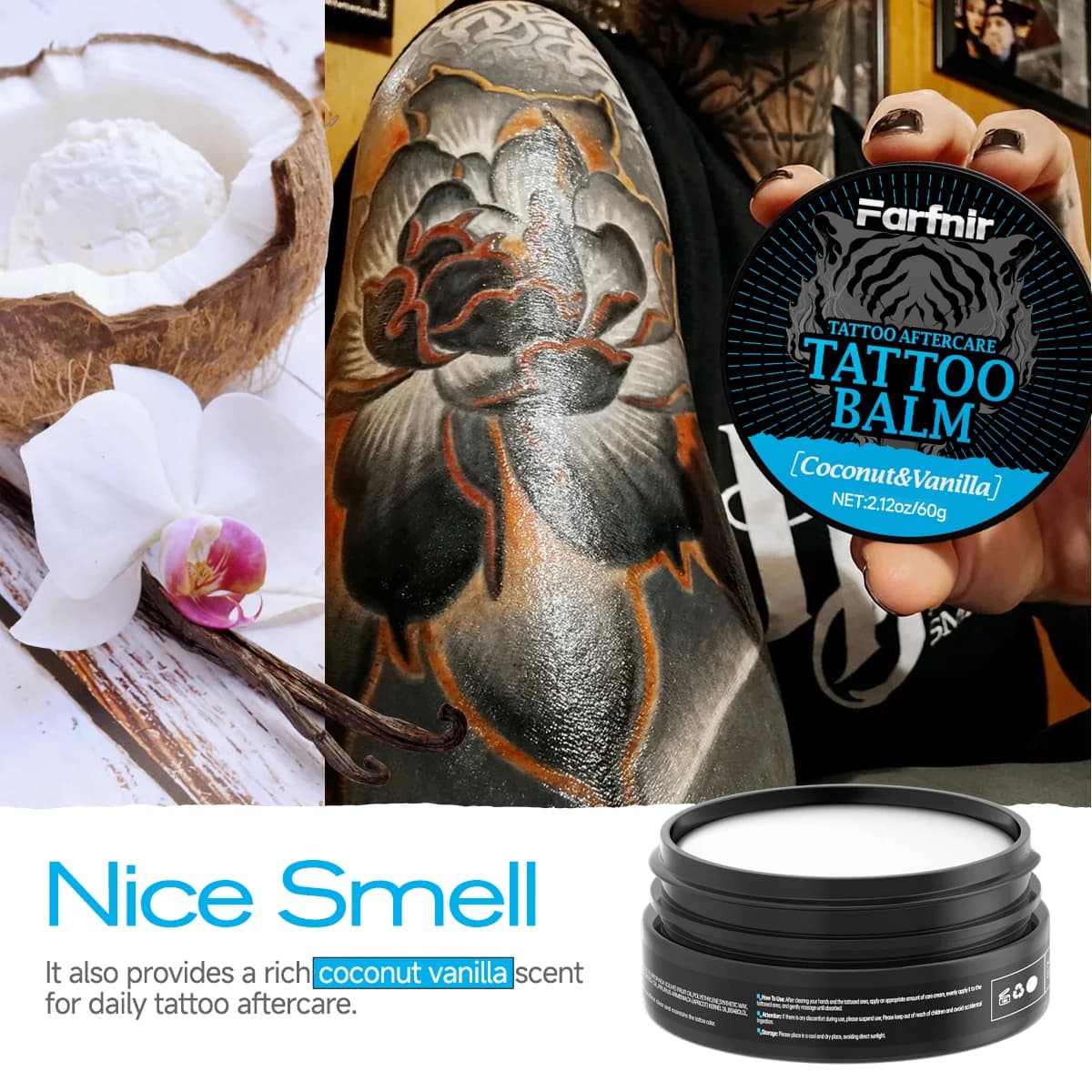 Baume pour tatouages de 2