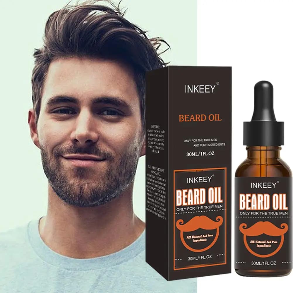 Huile de Soin de la Barbe Biologique Naturelle pour Homme