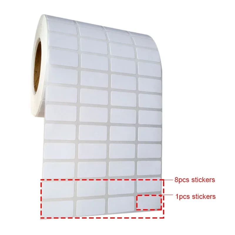 Étiquettes autocollantes carrées et rondes, 500/1000 feuilles, pour peinture diamant, outils de distinction, boîte de rangement, tendance