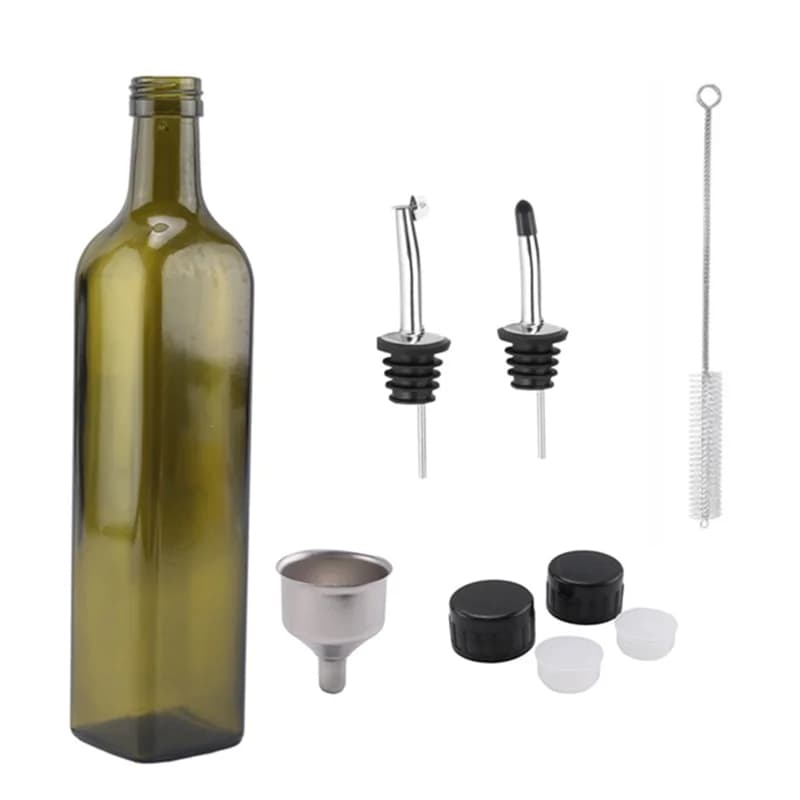 Distributeur d'huile d'olive en verre