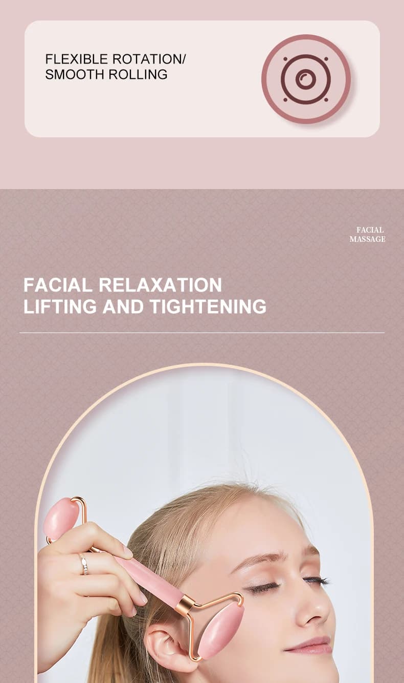 Rouleau de massage facial en résine pour le visage, le cou et les yeux, instrument de soin de santé, planche de raclage musculaire, outils de beauté et de soin de la peau