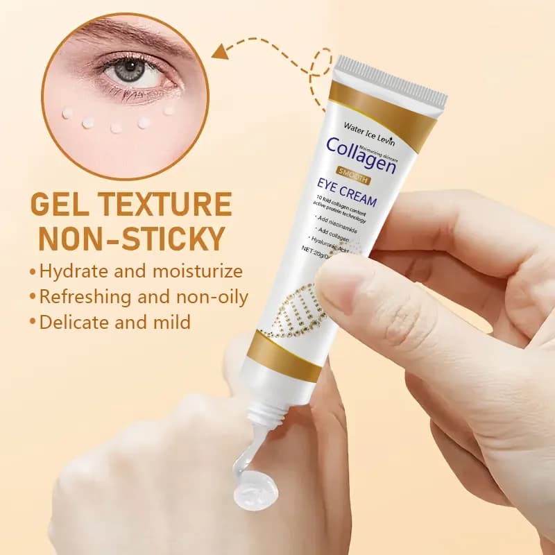 Crème pour les yeux au collagène avec Niacinamide et acide hyaluronique