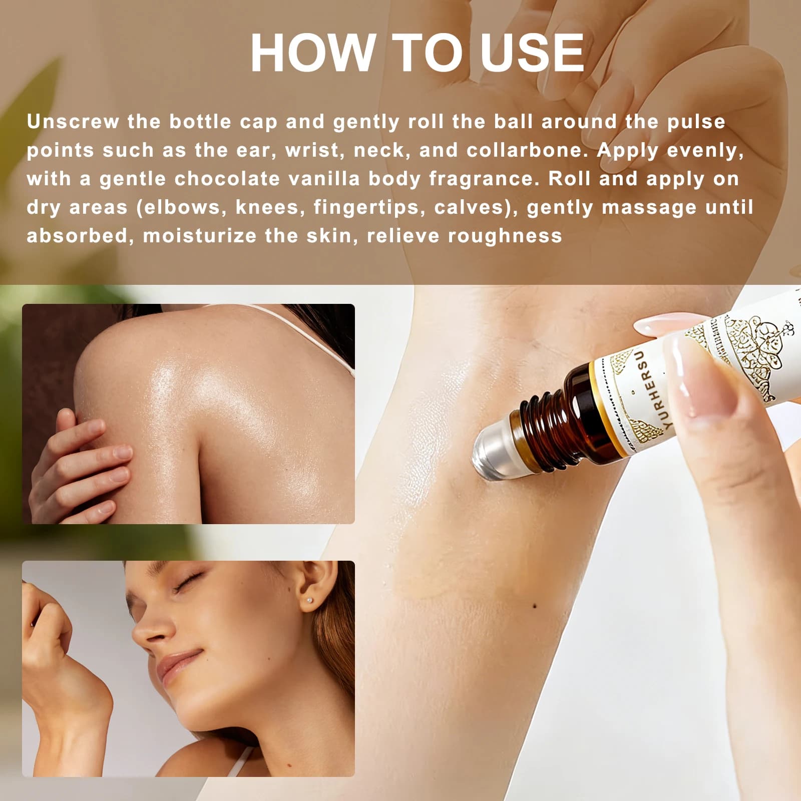 Huile Essentielle Douce Chocolat Vanille, Huile Parfumée Aromatique pour Aromathérapie Domestique, Massage Corporel, Relaxation, Usage Quotidien
