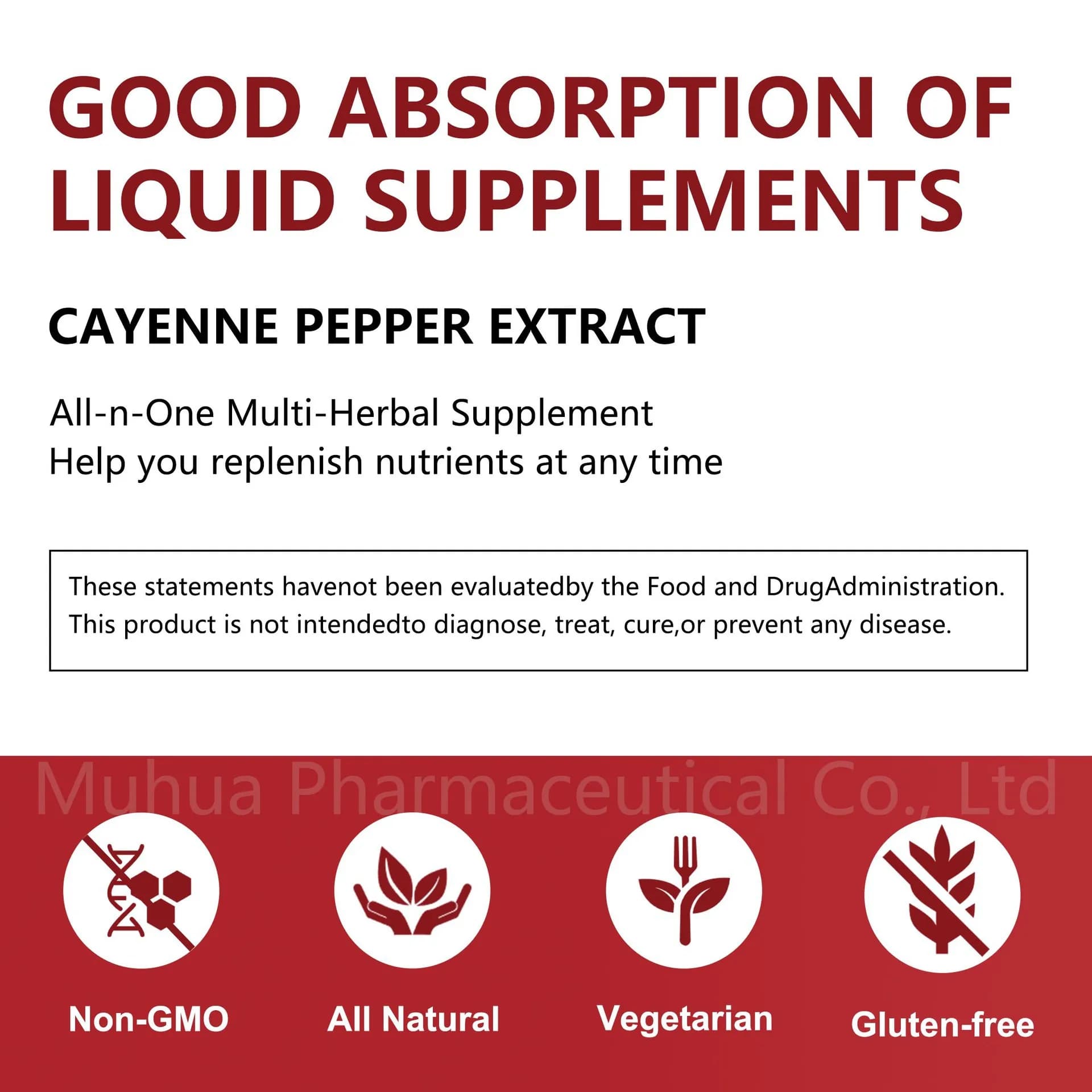 Gouttes alimentaires multi-nutriments les plus vendues, formule à absorption élevée, équilibre nutritionnel pour un bien-être durable