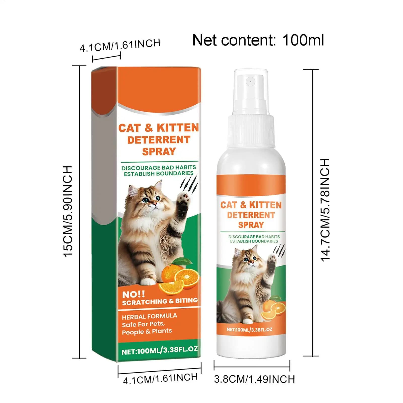 Spray anti-rayures pour chat