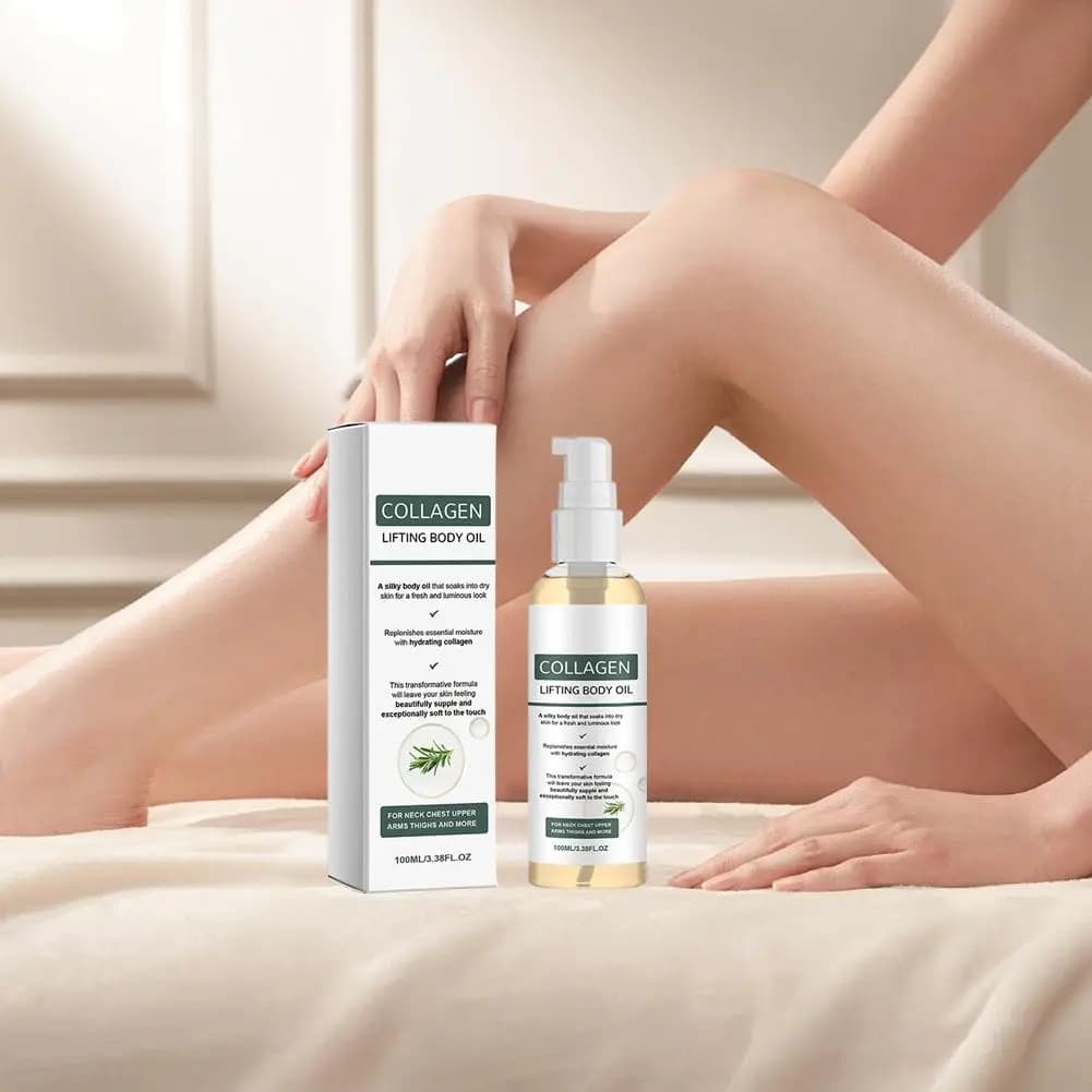 Huile Corporelle Éclatante 100ml – Sérum Réparateur Hydratant Intense – Huile de Massage Naturelle Nourrissante pour Peaux Sèches et Soins Capillaires – Offre Spéciale