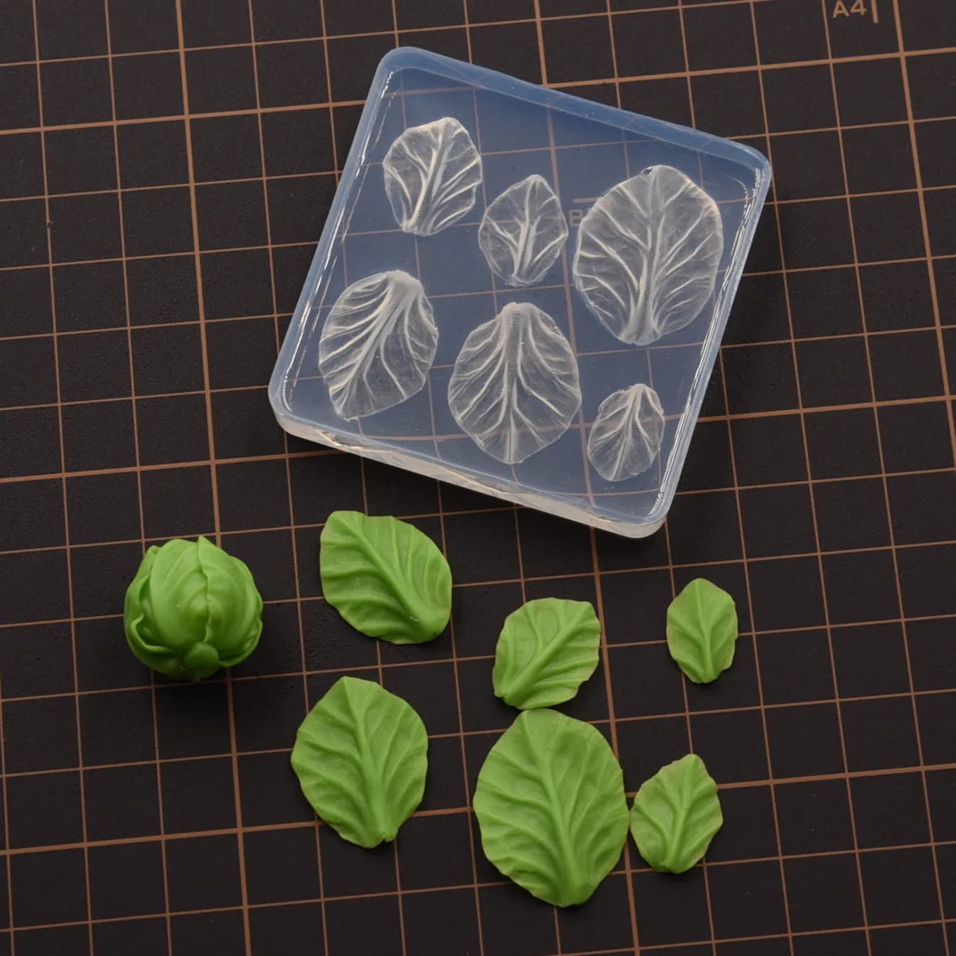 Légumes miniatures argile nourriture jouet bricolage moules Mini rouleau de chou Veagtables bricolage moules