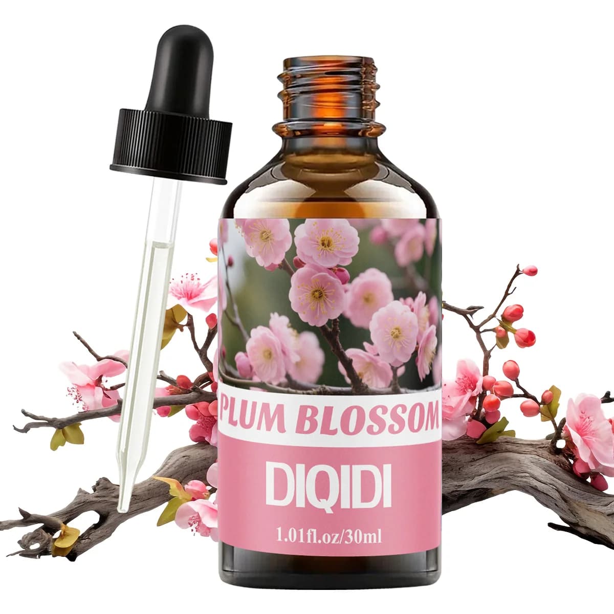 Huile essentielle de prune, parfum floral longue durée, soins de la peau, bain, spa, huile parfumée, diffuseur, humidificateur, arôme domestique