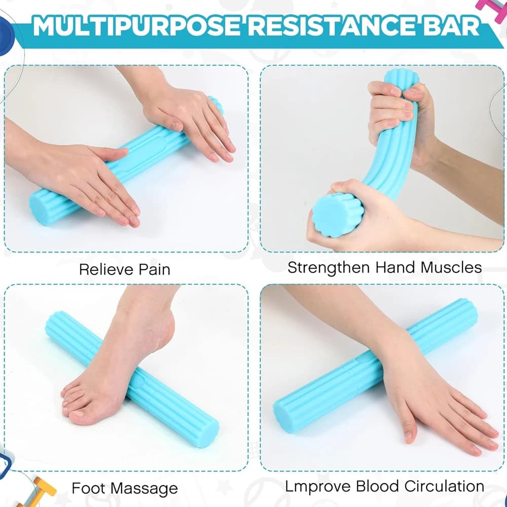 Barre flexible de thérapie du coude de tennis