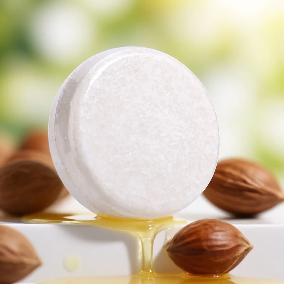 Savon revitalisant capillaire à l'huile essentielle végétale riche en huile d'argan huile de noix de coco huile de jojoba savon de soin capillaire en profondeur utilisé avec le savon shampooing