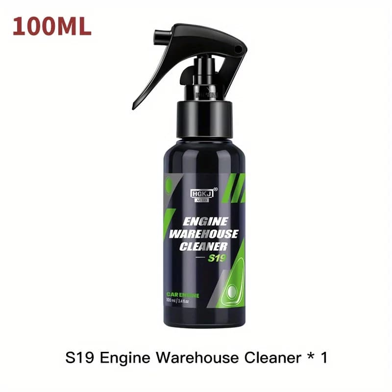 Nettoyeur de baie moteur, protecteur de brillance du moteur, décontamination, compartiment dégraissant en profondeur, huile lourde, poussière, outil de nettoyage de voiture