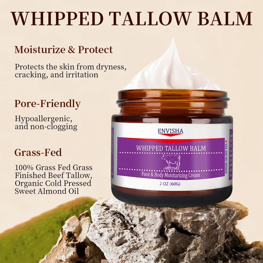 Crème pour le visage Anti-rides vieillissement fouetté Tallow baume collagène acide hyaluronique soins de la peau hydratant rétrécissement des Pores blanchissant lisse