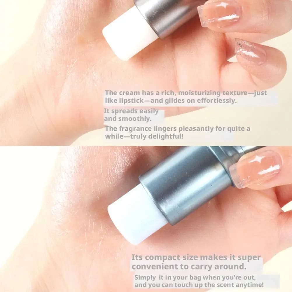 Baume Solide Parfum Phéromone Roll-on pour Femme et Homme, Parfum Naturel Frais Amoureux, Déodorant Parfumé Frais pour Homme