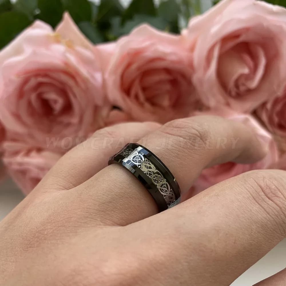 Seulement Love – bagues de Couple en forme de cœur infini noir pour femmes et hommes, bijoux en acier inoxydable pour nouvelle annonce, accessoires gothiques