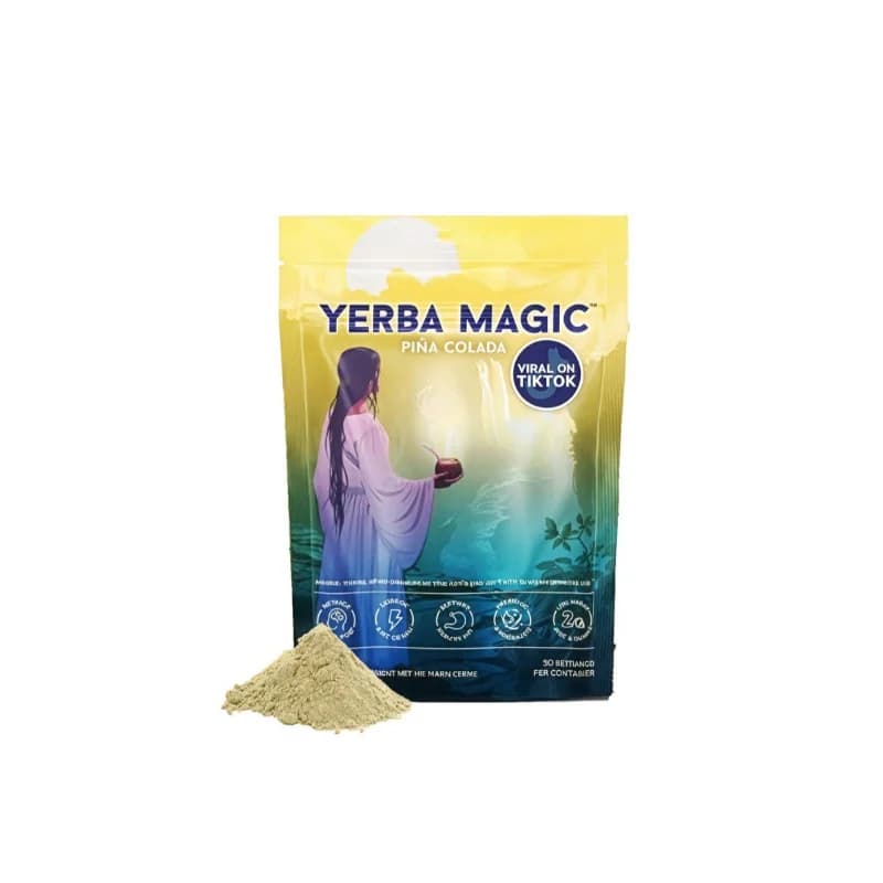Poudre diététique à base de Yerba Mate, complément nutritionnel quotidien, soulage la fatigue, maintient un état physique stable des animaux de compagnie