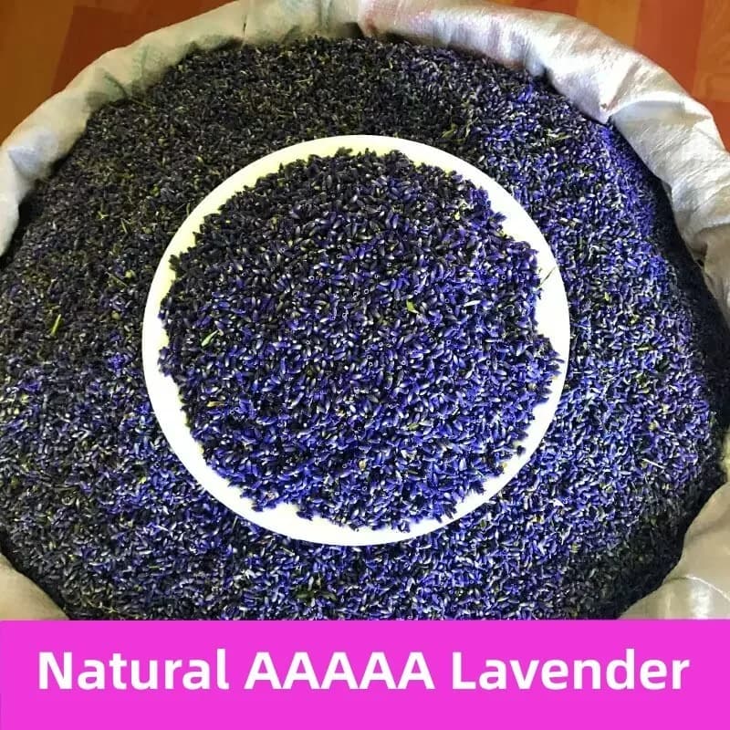 Lavande séchée naturelle/poudre, fleurs séchées aromatiques pour mariage, aromathérapie, aide au sommeil et parfum d'intérieur, décoration intérieure
